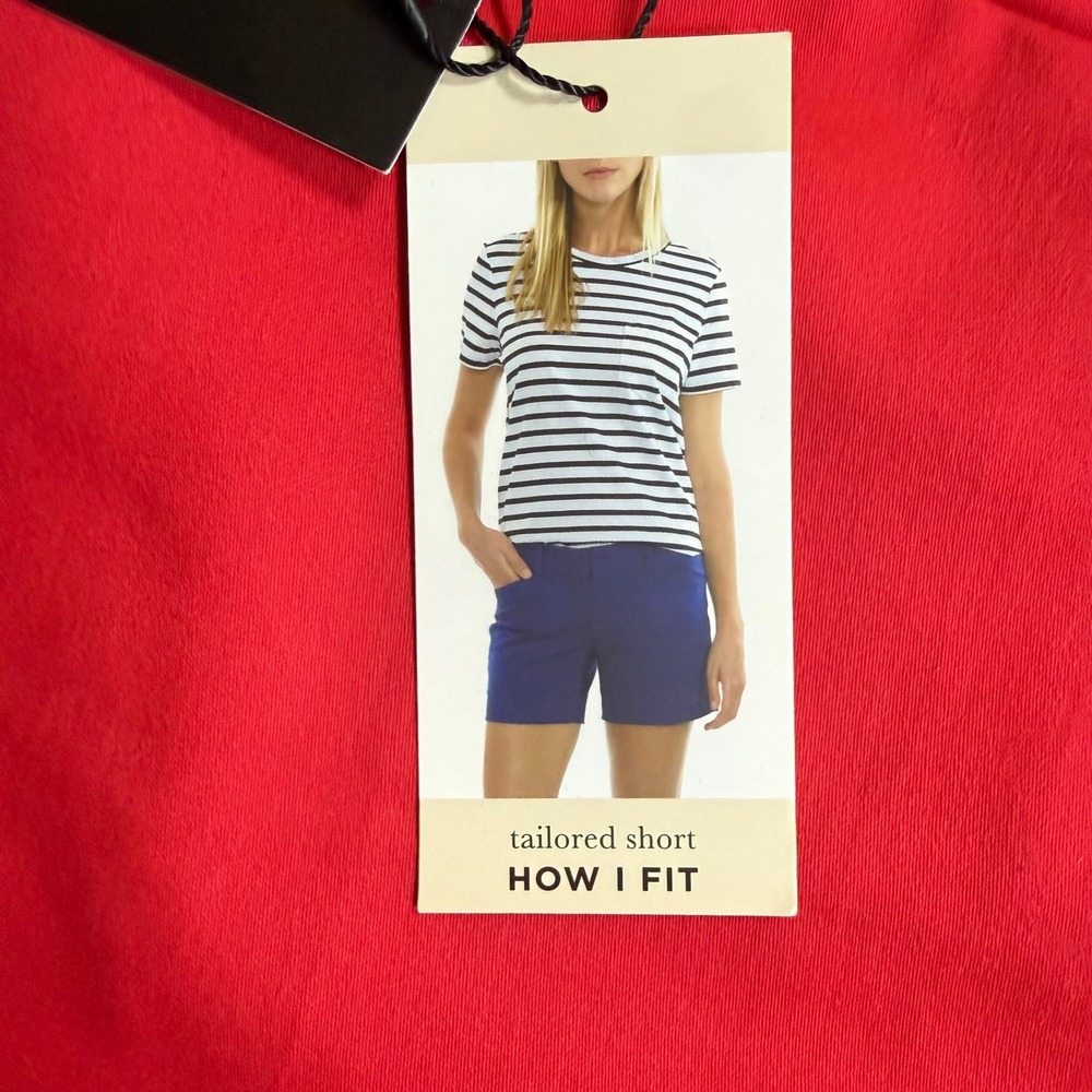 The Limited Tailored Shorts Harvest Red‎ Stretch Flat Front Mid Rise LMD180SS 10 - Picture 5 of 8